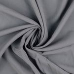 Tecido Twill de Viscose - Cinza Liso com Acabamento Tencel