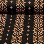 Jersey bio -  Hamburger Liebe Evermore Flourish Jacquard Noir