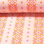 Bio Jersey -  Hamburger Liebe Evermore Flourish Jacquard Ecru