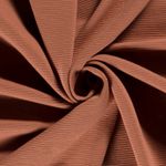 Dżersej prążkowany – jednolity rdzawy, prążkowany w poprzek