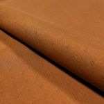 Bomullsjersey – Ajour Enfärgad Karamell