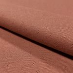 Bomullsjersey – Ajour Enfärgad Rostbrun