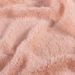 Pile orsetto - tinta unita salmone