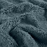 Pile orsetto - tinta unita blu