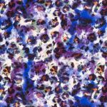 Jersey Sportswear - Estampado digital de leopardo azul