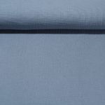 Baumwoll Musselin Pina - Blau