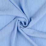 Tissu pour chemisiers et robes - Bubble Crash bleu clair