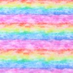 Kunstleder Watercolor Rainbow - Meterware
