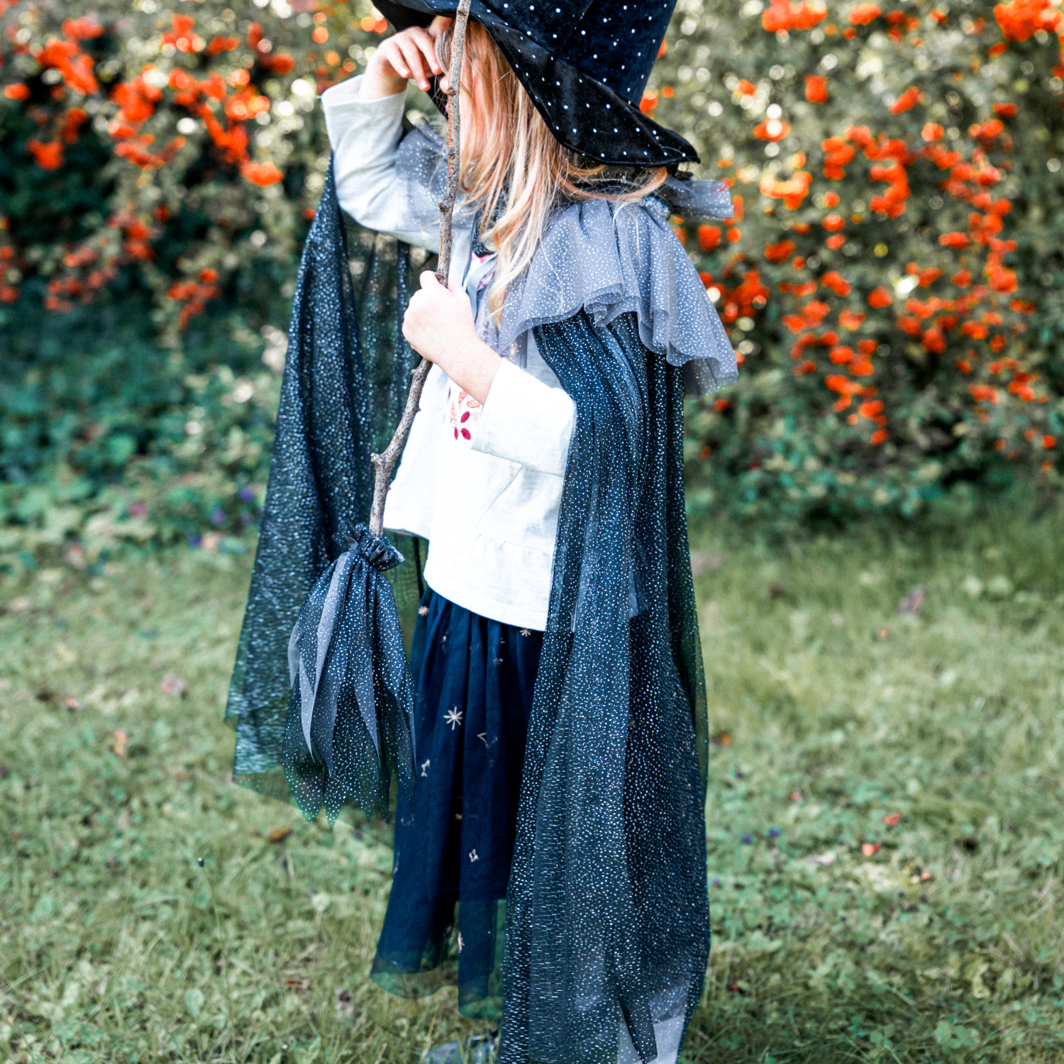 Prinzessin Softtüll - Schwarz Glitzer Silber-1 Prinzessin Softtüll - Schwarz Glitzer Silber-1