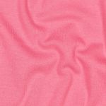 Bord-côte uni bio - rose 074