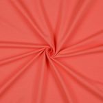 Biologische summersweat - French terry uni perzik 073