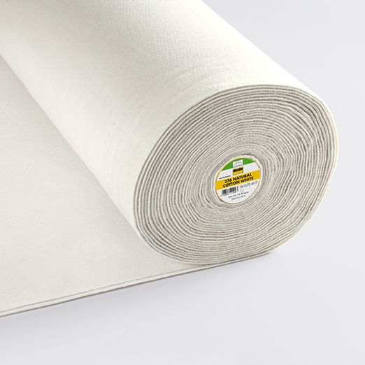 Volumenvlies - Vlieseline 276 - Natural Cotton White - 244cm breit