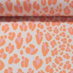 Bio Jersey - Hamburger Liebe Easygoing Safari Jacquard Vanille Orange