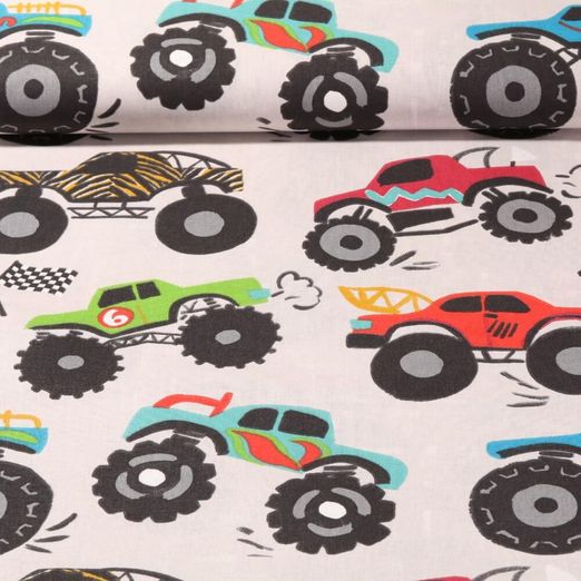 Coton - Monstertruck Blanc naturel