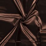 Futterstoff Uni Schokobraun
