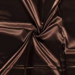 Futterstoff Uni Schokobraun