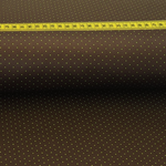 Trachtenstoff - Baumwollsatin Dirndl Design "Katl" Dunkelbraun