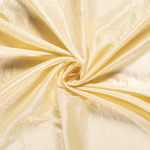 Taftstoff Crashed Uni Hellgelb