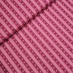 Trachten Baumwolle Serie Heike Hirschen & Streifen Cherry