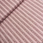 Trachten Baumwolle Serie Frauke Blumen & Streifen Altrosa