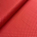 Trachten Baumwolle Serie Silke Coord Kreuzblümchen Rot