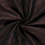 Taftstoff Crashed Uni Dunkelbraun