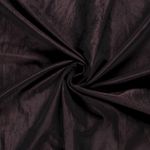 Tela Tafetán Crashed Uni Marrón Negro