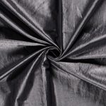Tela Tafetán Arrugada Uni Gris Oscuro
