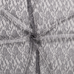 Spitzenstoff Flower Uni Taupe