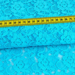 Spitzenstoff SWAFING Blüten Aqua