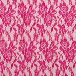 Spitzenstoff Uni Pink
