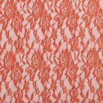 Spitzenstoff Uni Orange