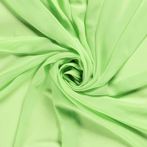 Chiffon Uni Lime