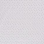 Baumwolle Little Apples auf Aluminium Hellgrau