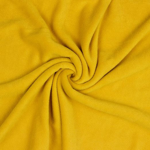 Light Antipilling Fleece Uni Senfgelb