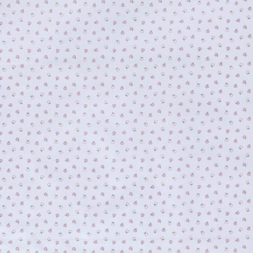 Baumwolle Little Apples auf Hellblau Baumwolle Little Apples auf Hellblau