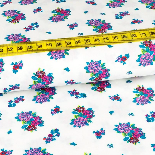 Baumwolle Blümchen Liberty Pink Baumwolle Blümchen Liberty Pink