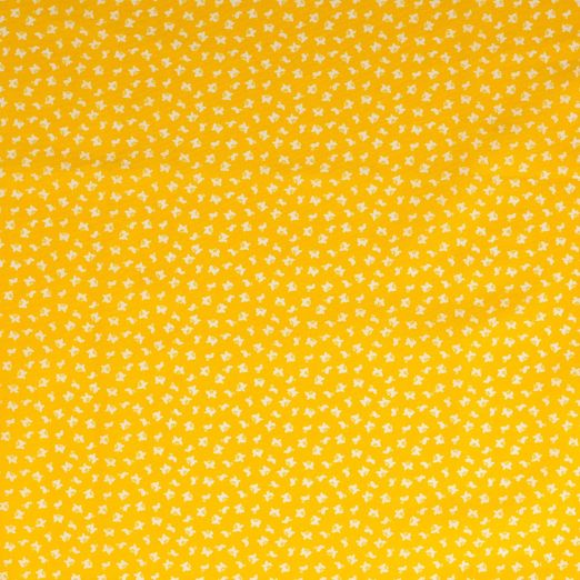 Baumwolle Small Butterflies Gelb Baumwolle Small Butterflies Gelb
