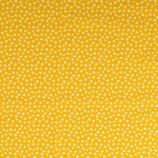 Baumwolle Small Butterflies Senfgelb Baumwolle Small Butterflies Senfgelb