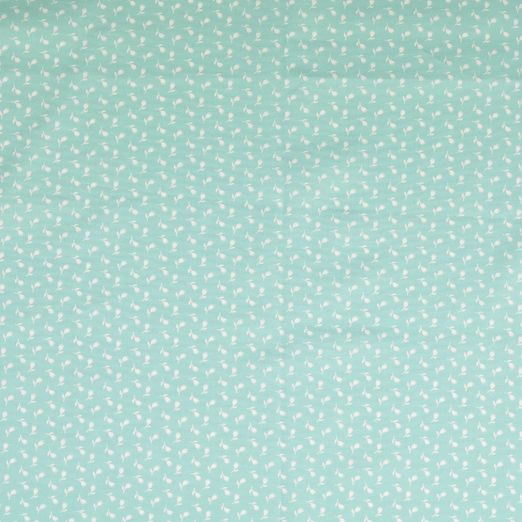 Baumwolle Small Flowers Hellmint Baumwolle Small Flowers Hellmint