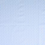 Baumwolle Small Flowers Hellblau