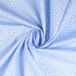 Baumwolle Small Butterflies Hellblau