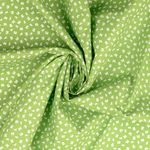 Baumwolle Small Butterflies Lime