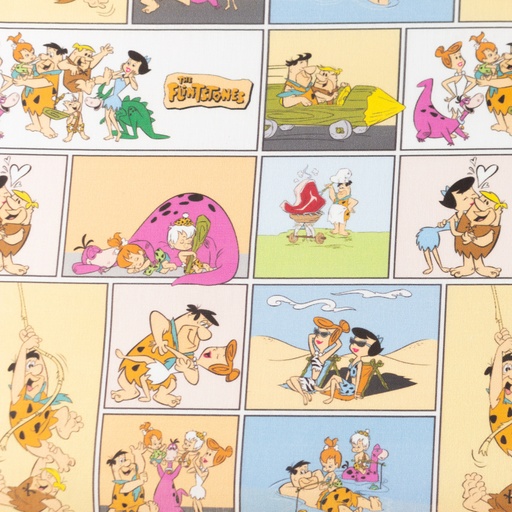 Baumwolle The Flinstones Comic Lizenz Digital Baumwolle The Flinstones Comic Lizenz Digital