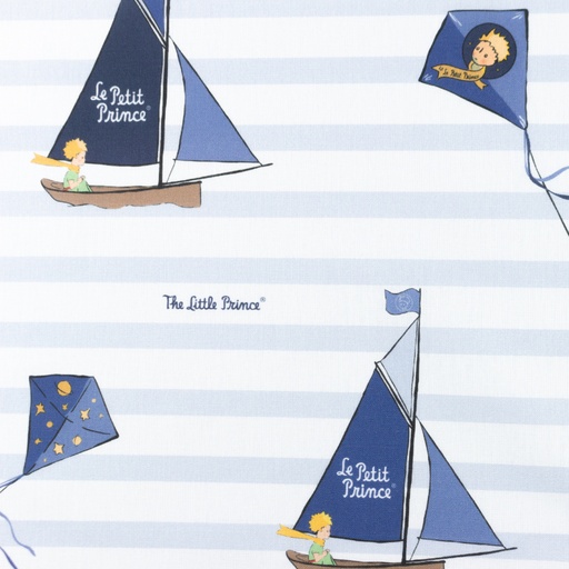 Baumwolle Kleiner Prinz auf dem Boot Lizenz Digital Baumwolle Kleiner Prinz auf dem Boot Lizenz Digital