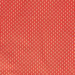 Baumwolle Retro Muster "Anna" Rotorange