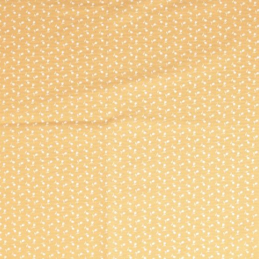 Baumwolle Small Flowers Sand