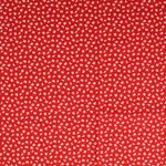 Baumwolle Small Butterflies Rot