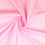 Baumwolle Small Butterflies Rosa