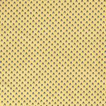 Baumwolle Retro Muster "Anna" Senfgelb